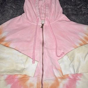 Aeropostale cropped zip up jacket!